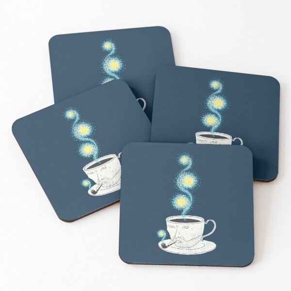 Item preview, Starry Starry Coffee designed and sold by ilovedoodle.