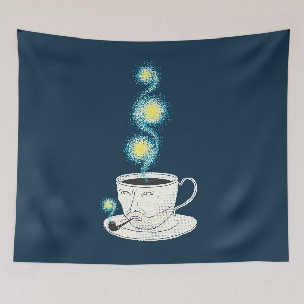 Item preview, Starry Starry Coffee designed and sold by ilovedoodle.