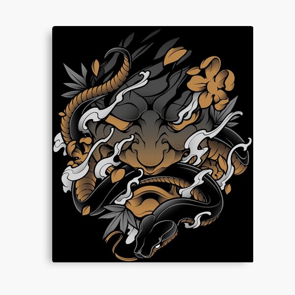 Oni Irezumi Canvas Print
