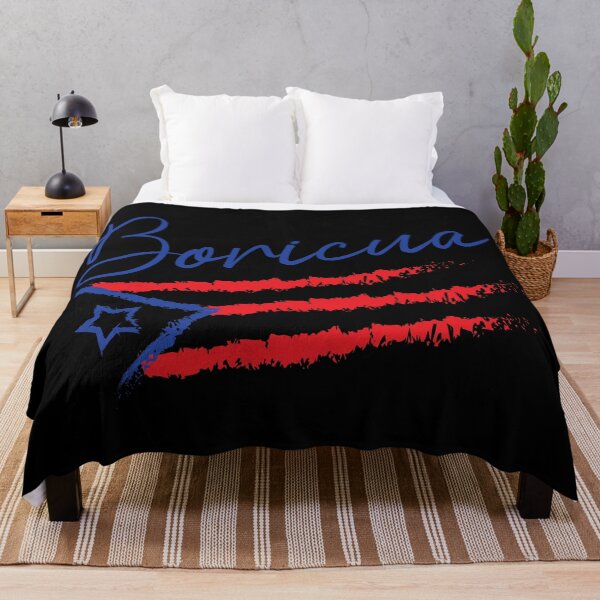 Item preview, Boricua text design with the Puerto Rican Flag designed and sold by rosiec413.