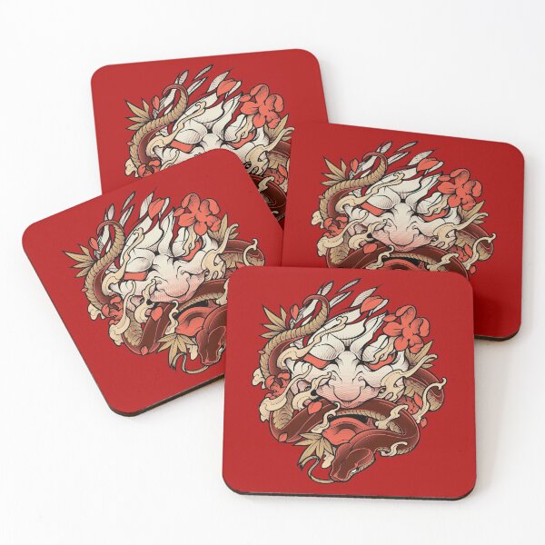 Item preview, Oni Irezumi ( Red Version ) - Japanese Tattoo Style  designed and sold by Blackout  Brother.