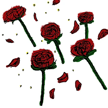 Artwork thumbnail, Ink Roses by SoArtDrawing