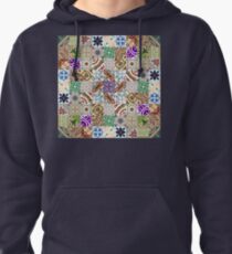 Cement tiling Pullover Hoodie