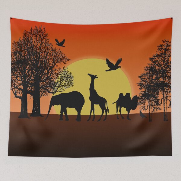 Item preview, South African Sunset designed and sold by blackartmatters.