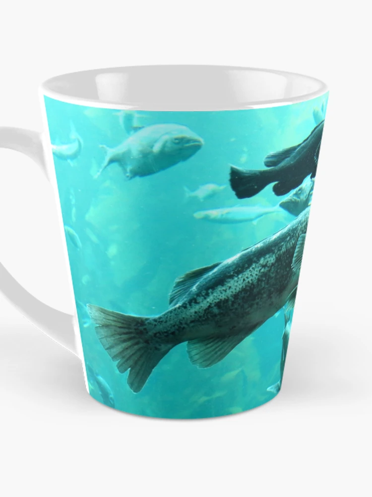 Thumbnail 3 of 4, Coffee Mug, Ocean Fish designed and sold by Tracy Engle.