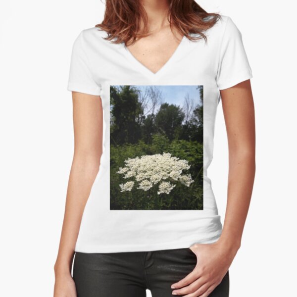 Fitted V-Neck T-Shirt