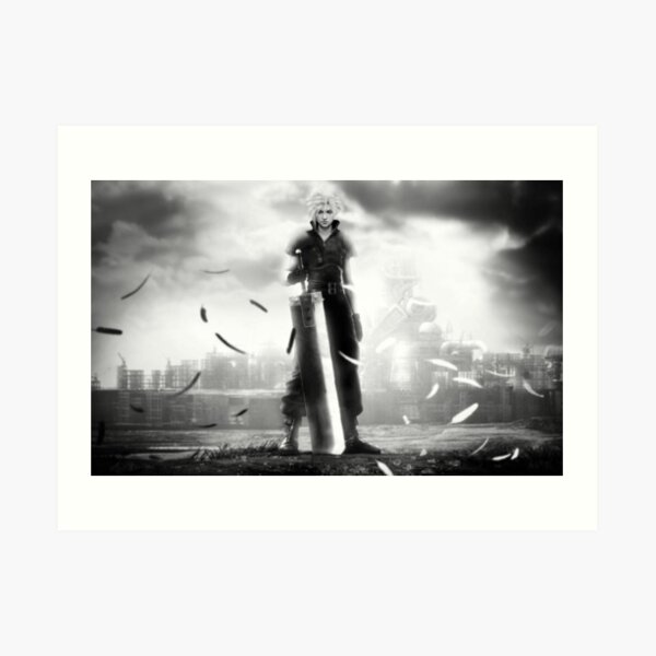 Cloud Strife Art Print
