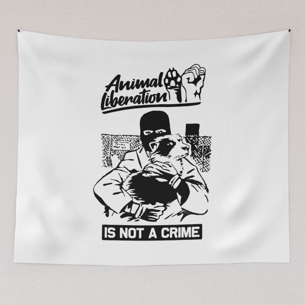 Item preview, Animal Liberation Is Not A Crime designed and sold by Lumpenprolet.
