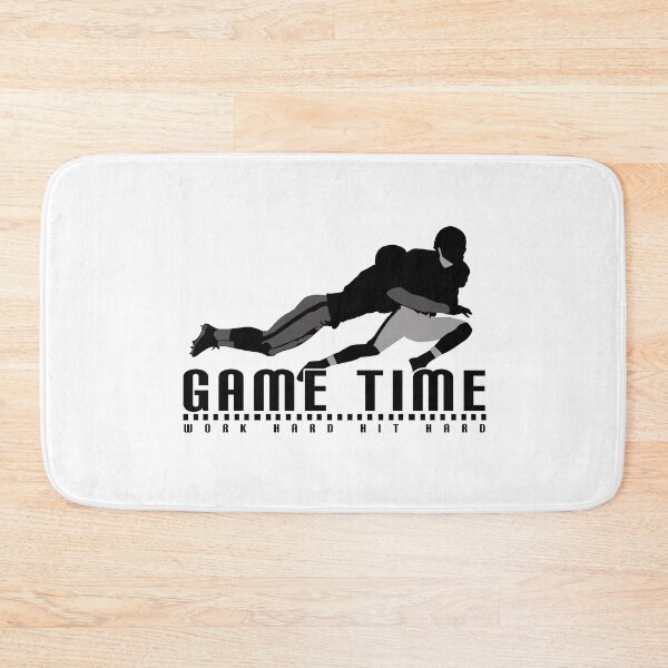 Aperçu de l'œuvre Temps de jeu - Tackle (White) créée et vendue par Adamzworld.