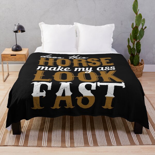 Item preview, Does This Horse Make My Ass Look Fast Funny Pet Lover TShirt designed and sold by findgreatshirts.