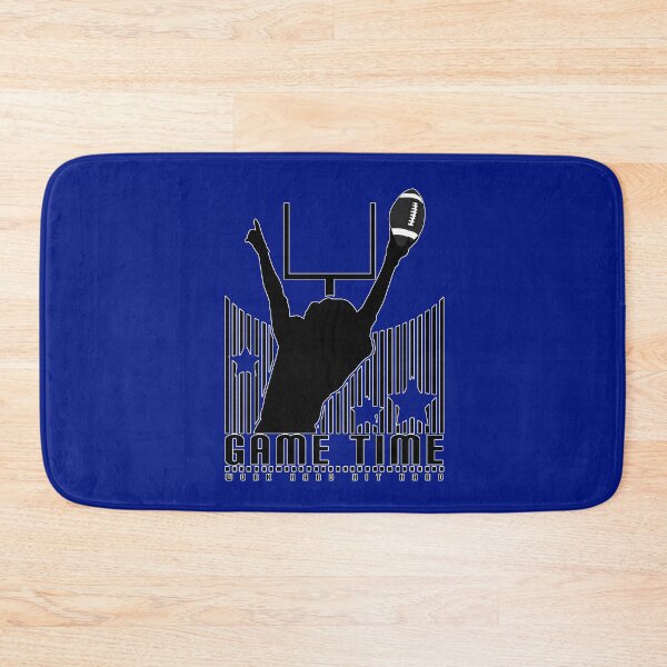 Item preview, Game Time - Football (Blue) designed and sold by Adamzworld.