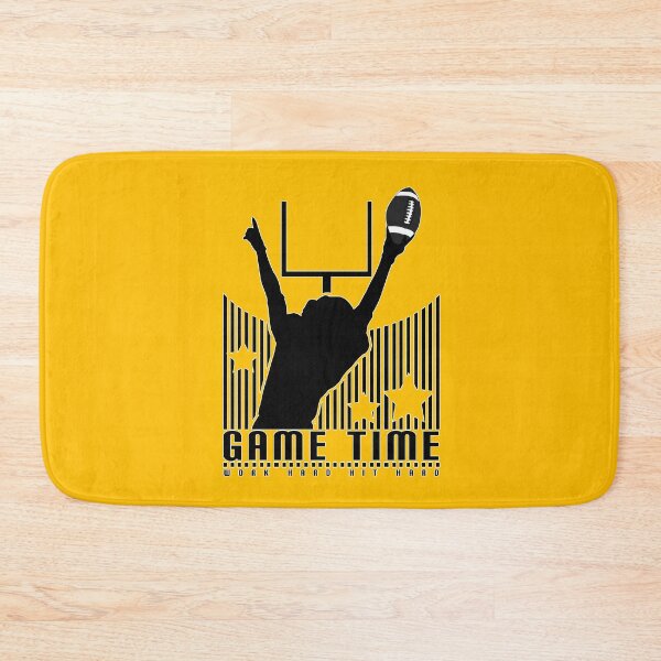 Item preview, Game Time - Football (Yellow) designed and sold by Adamzworld.