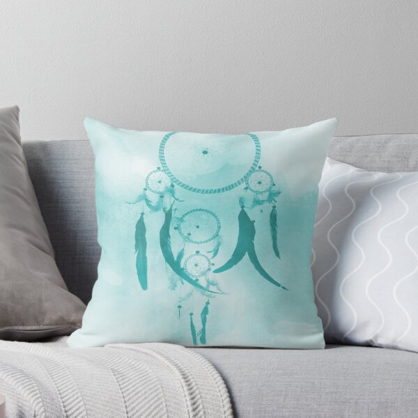 Item preview, Aqua DreamCatcher designed and sold by by-jwp.