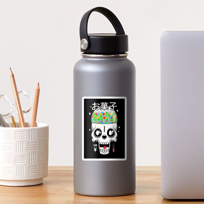 Creepy Gumball Machine Sticker