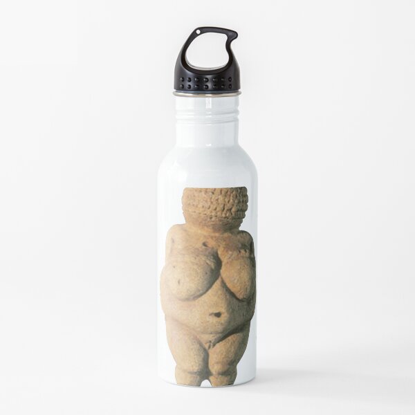 #Venus of #Willendorf #artifact sculpture art figurine statue humanbody #VenusofWillendorf Water Bottle
