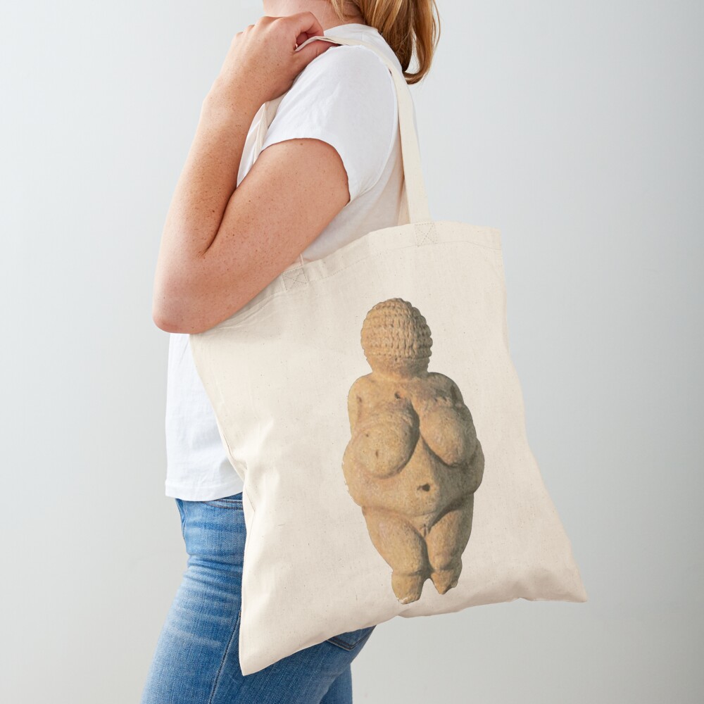 #Venus of #Willendorf #artifact sculpture art figurine statue humanbody #VenusofWillendorf Tote Bag