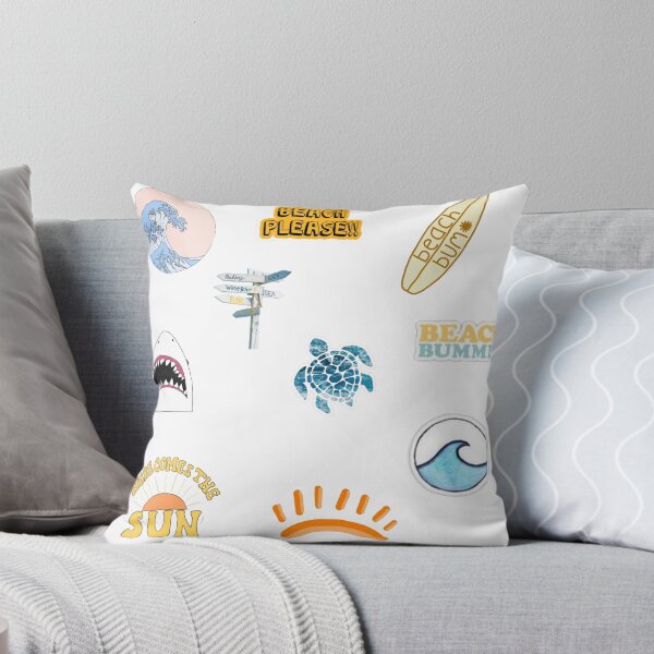 Item preview, Trendy VSCO Beach Sticker Pack designed and sold by shannondunnx.
