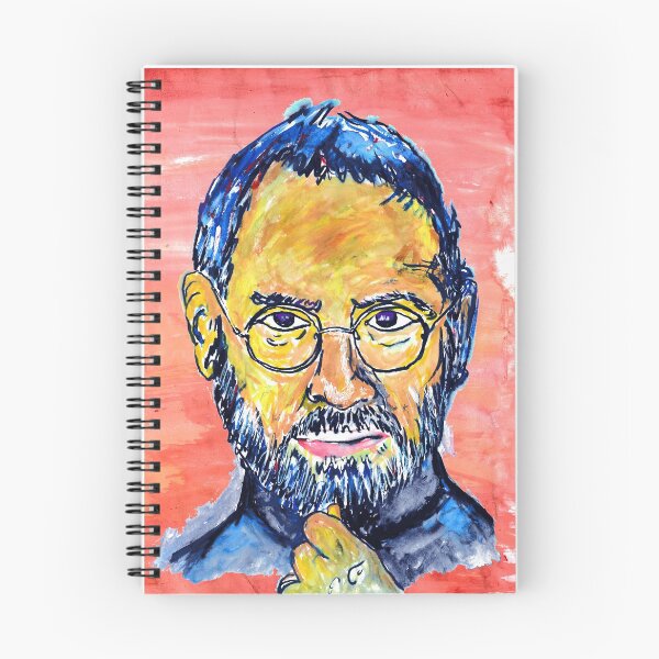 Item preview, steve jobs watercolor painting designed and sold by KARTICK DUTTA.