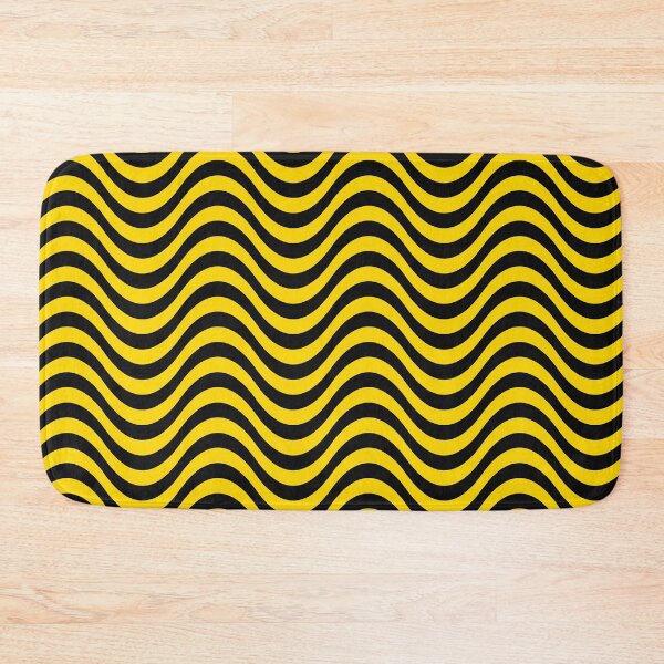 Item preview, golden yellow seamless curve wave designed and sold by atevern.