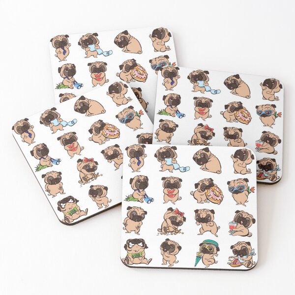 Item preview, Cutest Pugs  designed and sold by pugmom4.