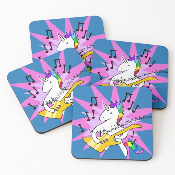 Item preview, Unicorn Playing Guitar designed and sold by jezkemp.