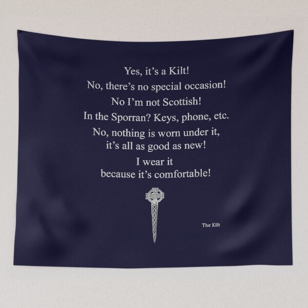 Item preview, For the non Scot Kilt Wearer designed and sold by Murph's Images.