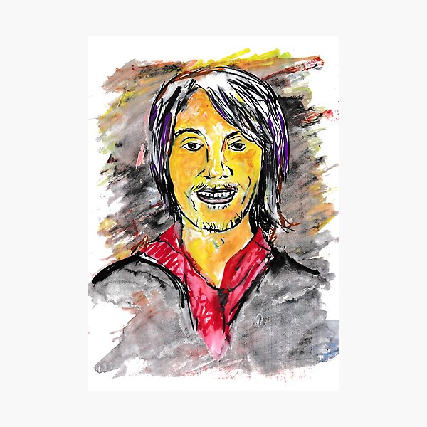 Item preview, Shaolin Soccer Stephen, Chow watercolor portrait,shaolin soccer designed and sold by KARTICK DUTTA.