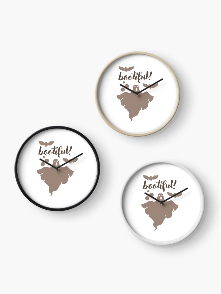 Thumbnail 3 of 4, Clock, Bootiful! designed and sold by SVDesignatVasil.