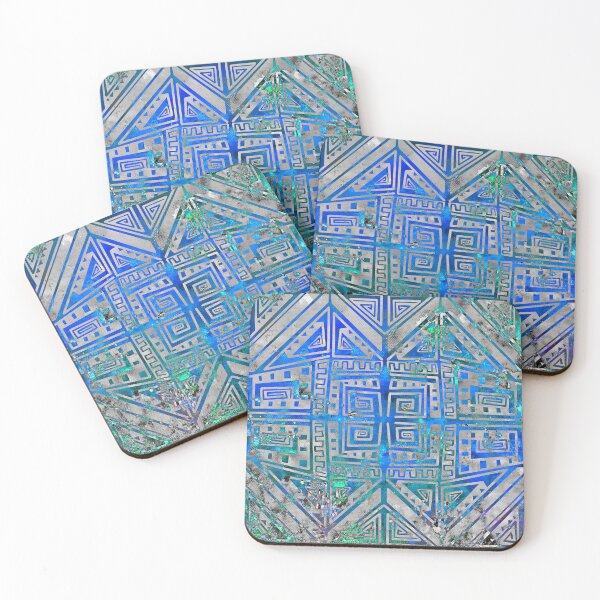 Item preview, "Aztec" 4 | Vibrant And Funky Pattern designed and sold by LiseHoltArt.