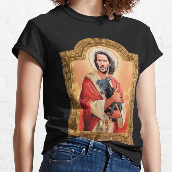 Keanu Reeves, St John, patron St of Doggies Classic T-Shirt