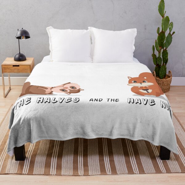 Item preview, The Halves and the Have Nuts - Cute & Twisted Squirrels designed and sold by I Don't Care Wear.