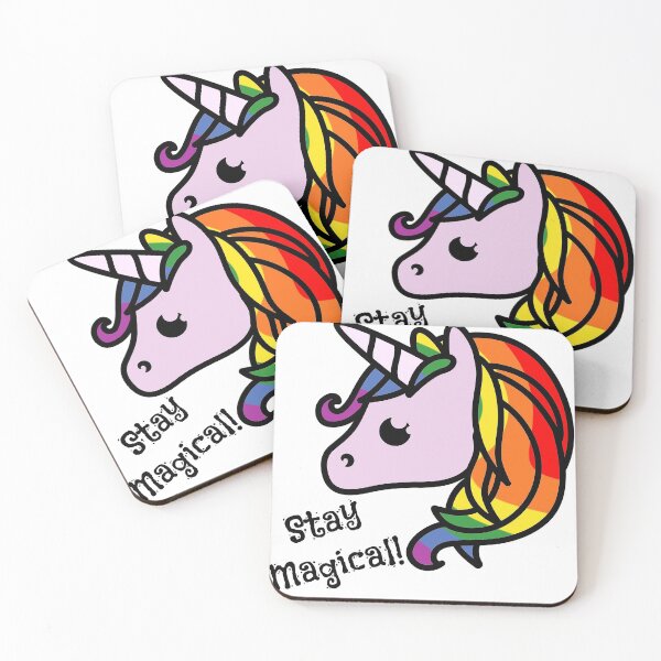 Item preview, Stay magical unicorn designed and sold by Harlequitmix.