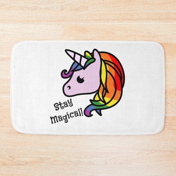 Item preview, Stay magical unicorn designed and sold by Harlequitmix.