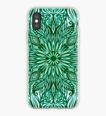 - Smaragdgrünes Muster - iPhone-Hülle & Cover