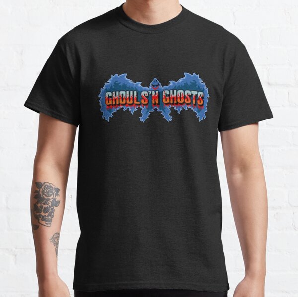 Artikel-Vorschau von GHOULS UND GHOSTS ARCADE TITLE SCREEN, designt und verkauft von PIXLTEES.