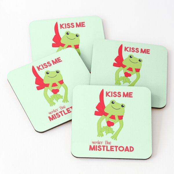 Item preview, Kiss me under the Mistletoad designed and sold by JTBeginning-x.