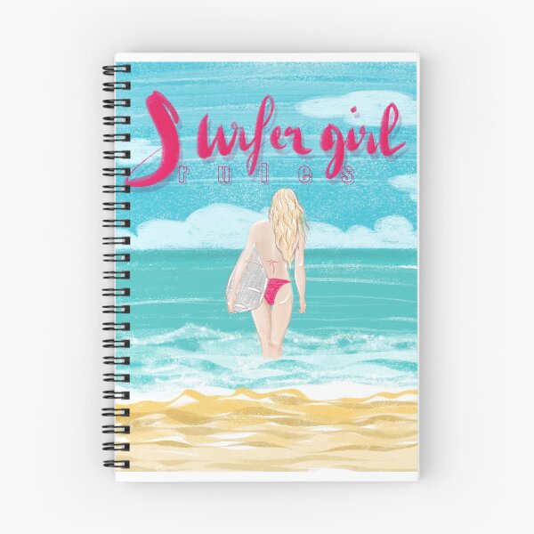 Item preview, Surfer girl rules designed and sold by eligart.