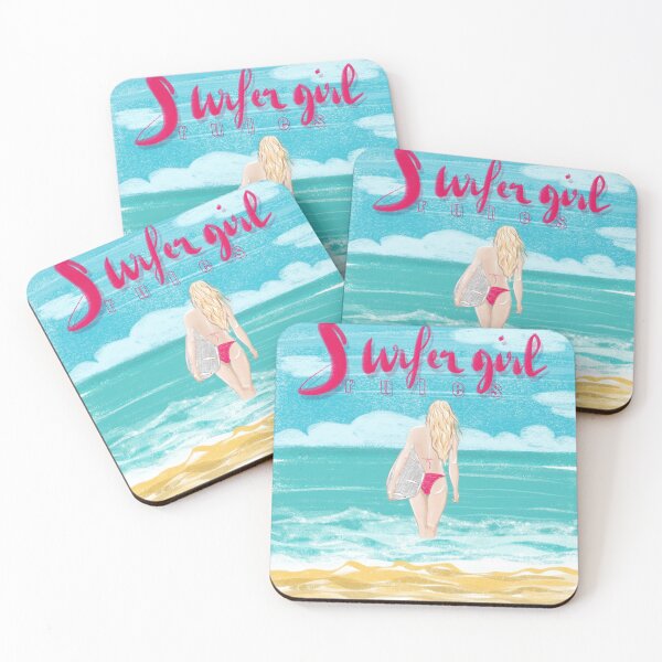 Item preview, Surfer girl rules designed and sold by eligart.