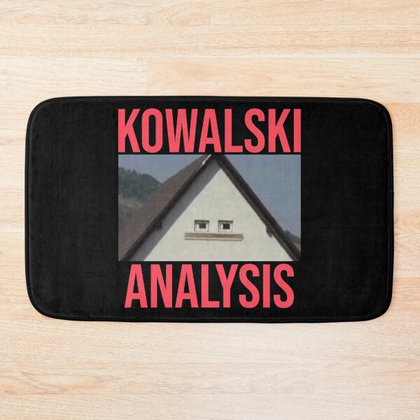 Item preview, Kowalski Analysis designed and sold by artsylab.