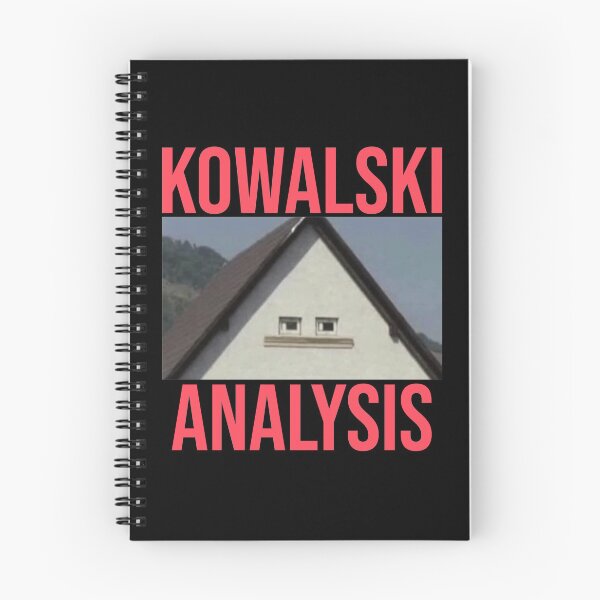 Item preview, Kowalski Analysis designed and sold by artsylab.