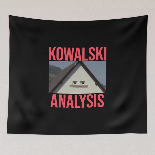 Item preview, Kowalski Analysis designed and sold by artsylab.