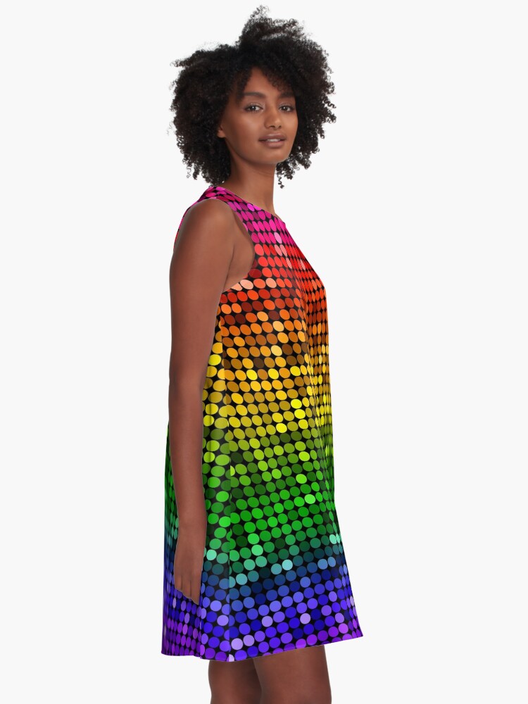 sequin pride outfit