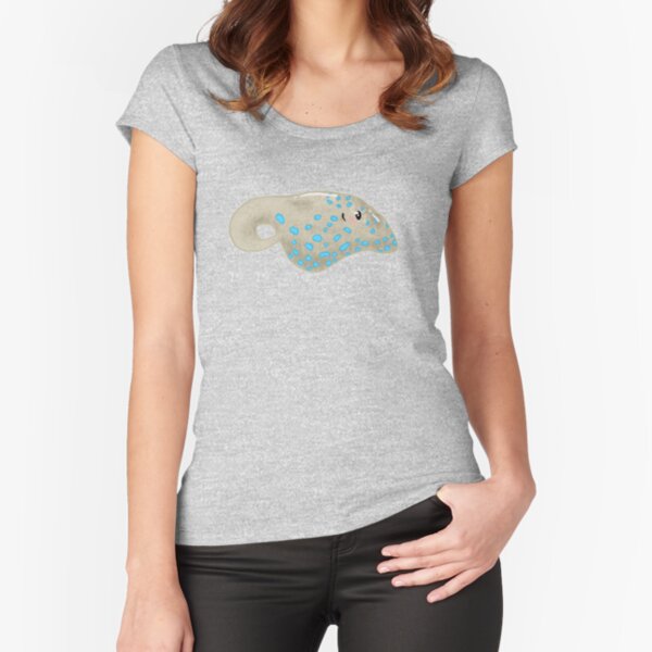 Ray design Fitted Scoop T-Shirt