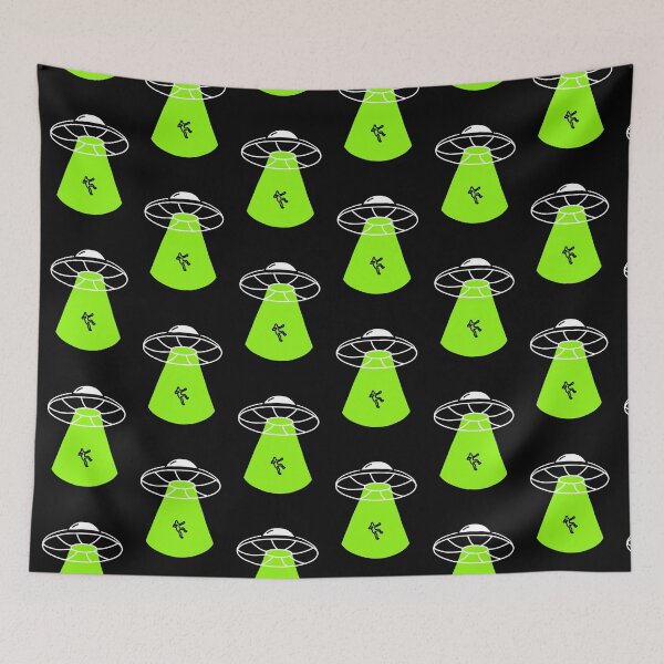 Item preview, Alien Abduction with Space Ship  designed and sold by DidemOdemis.