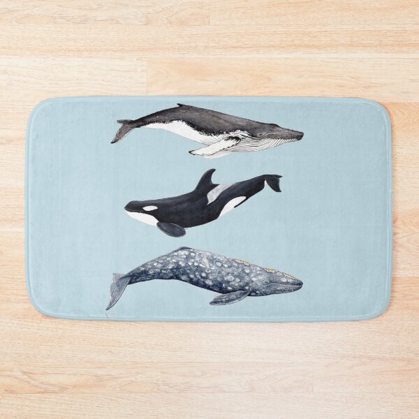 Item preview, Orca, humpback and grey whale designed and sold by chloeyzoard.