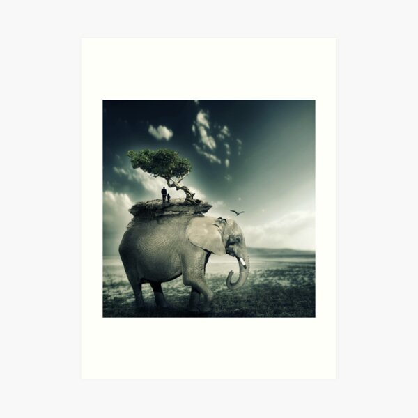 There's so much to see, son. Art Print
