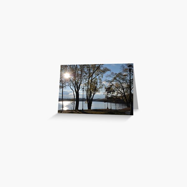 Old Road To Columbia Greeting Card