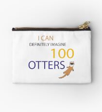 100 Otters Studio Pouch