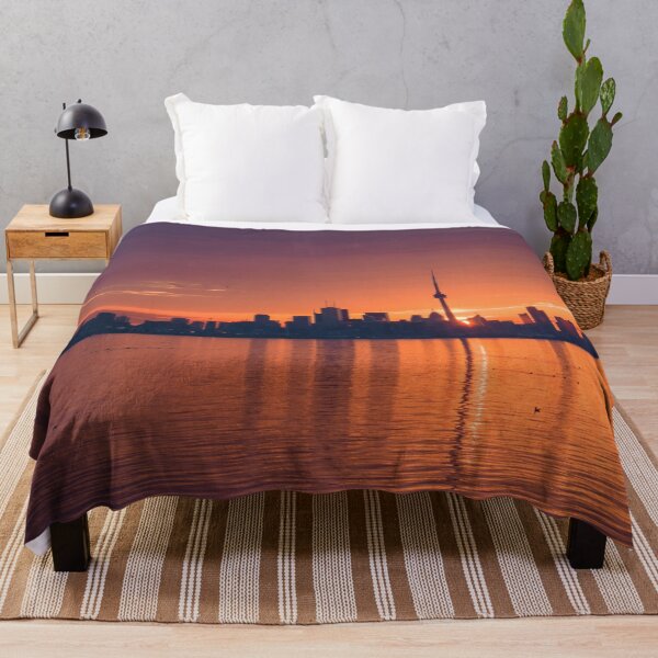 Item preview, Bright and Orange Toronto Sunrise designed and sold by Georgia Mizuleva.