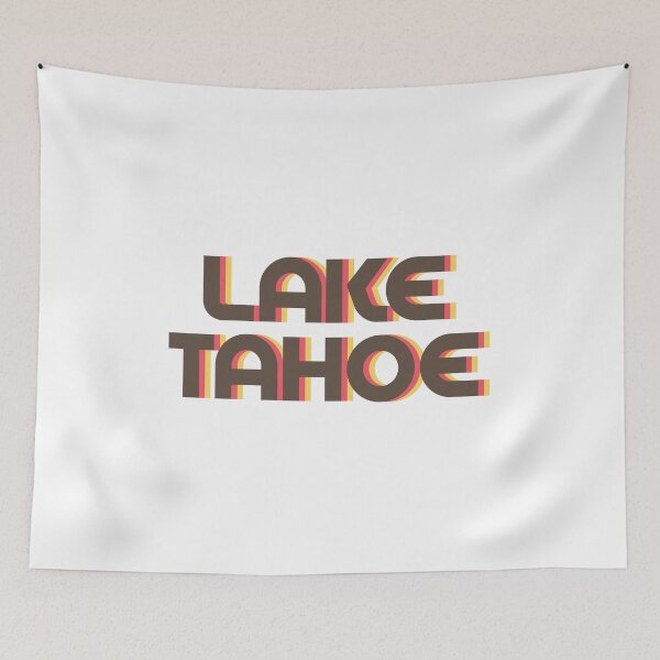 Item preview, Lake Tahoe Retro designed and sold by designkitsch.